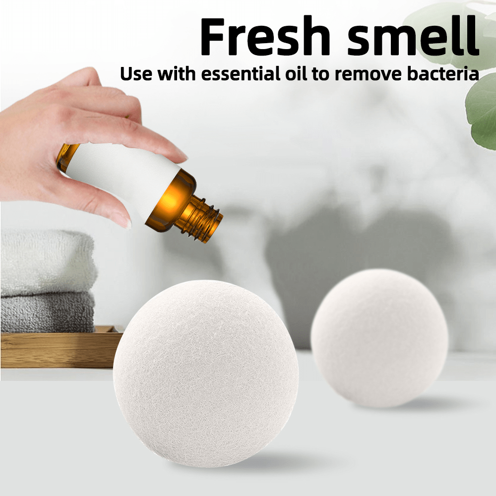 6pcs, Reusable Soft 5cm/1.96 Inch Laundry Ball