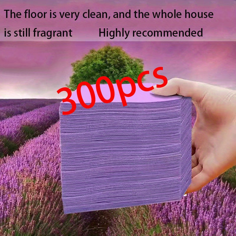 30/120/300pcs Strong Decontamination Floor Cleaning Sheets