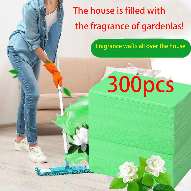 30/120/300pcs Strong Decontamination Floor Cleaning Sheets