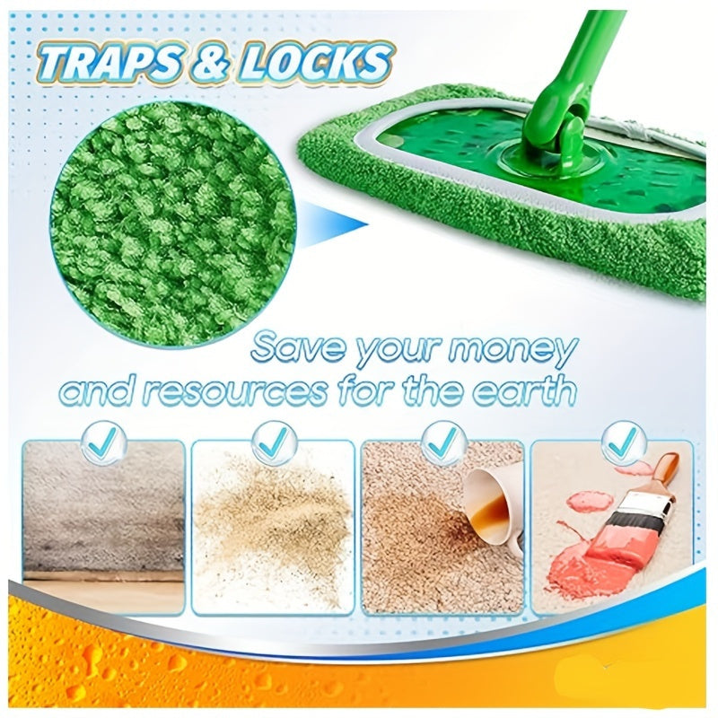 6pcs, Reusable Mop Replacement Pad