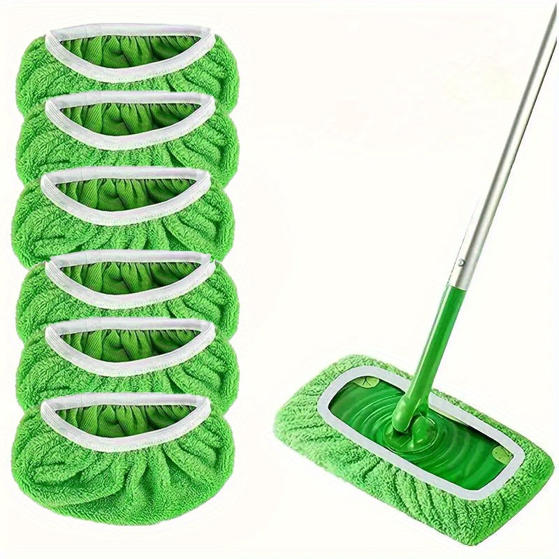 6pcs, Reusable Mop Replacement Pad