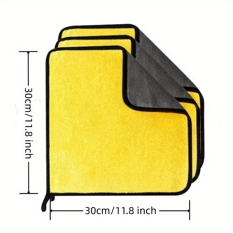Extra Soft Microfiber Car Cleaning Towels - 3/5/10 Piece
