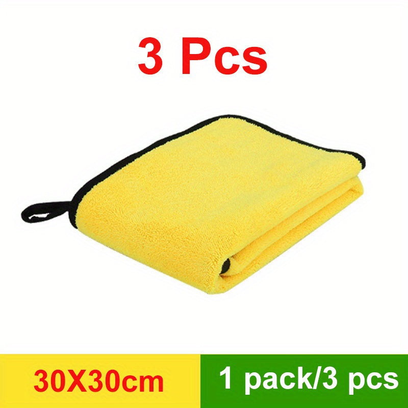 Extra Soft Microfiber Car Cleaning Towels - 3/5/10 Piece