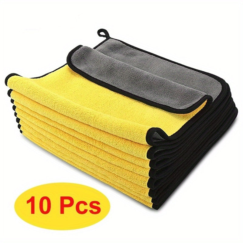 Extra Soft Microfiber Car Cleaning Towels - 3/5/10 Piece