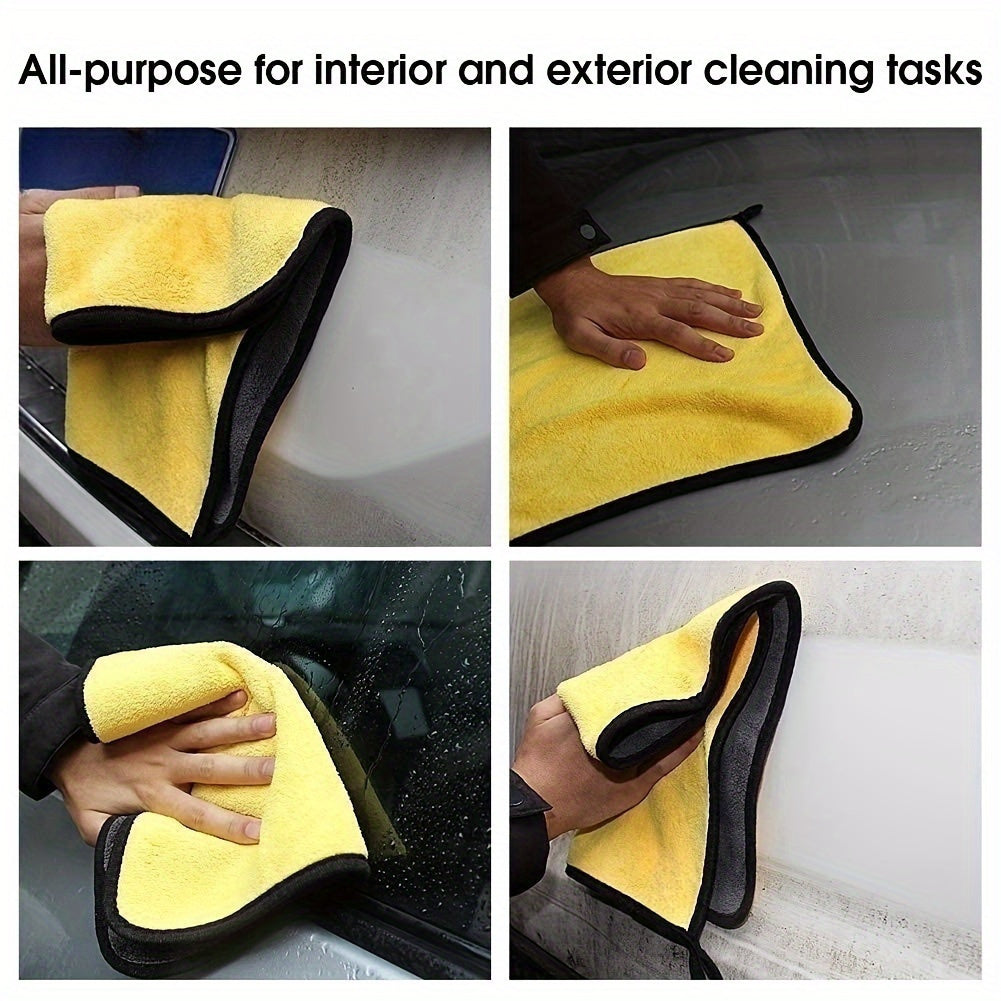 Extra Soft Microfiber Car Cleaning Towels - 3/5/10 Piece