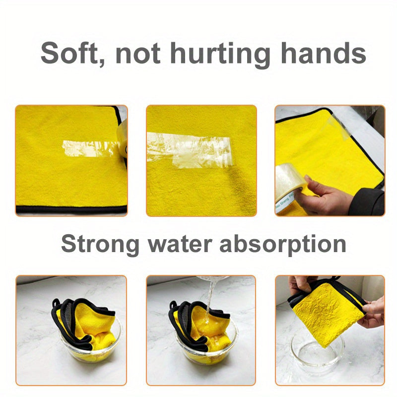 Extra Soft Microfiber Car Cleaning Towels - 3/5/10 Piece