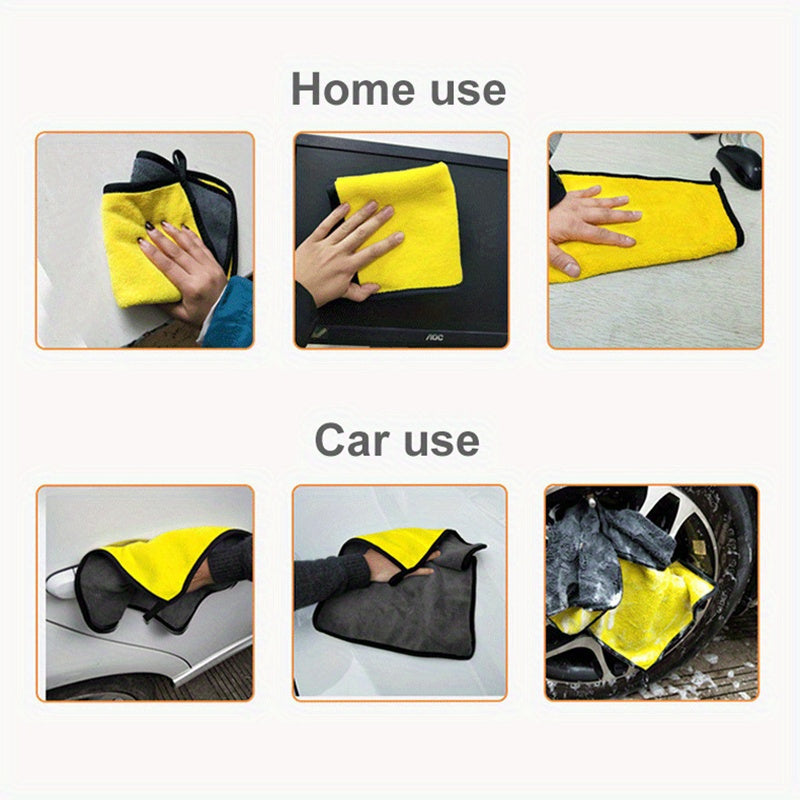 Extra Soft Microfiber Car Cleaning Towels - 3/5/10 Piece