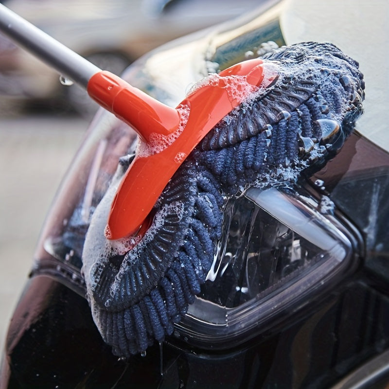 Deluxe Plush Car Cleaning Microfiber Brush