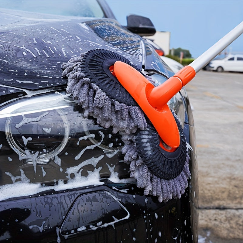 Deluxe Plush Car Cleaning Microfiber Brush