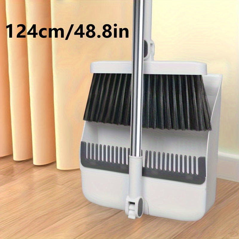 1set, Household Broom And Dustpan Set