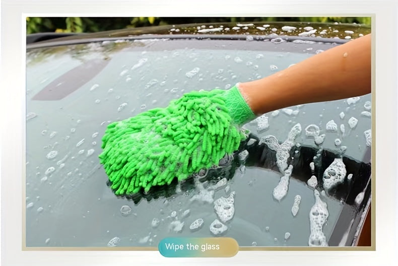 Thickened Chenille Car Wash Gloves