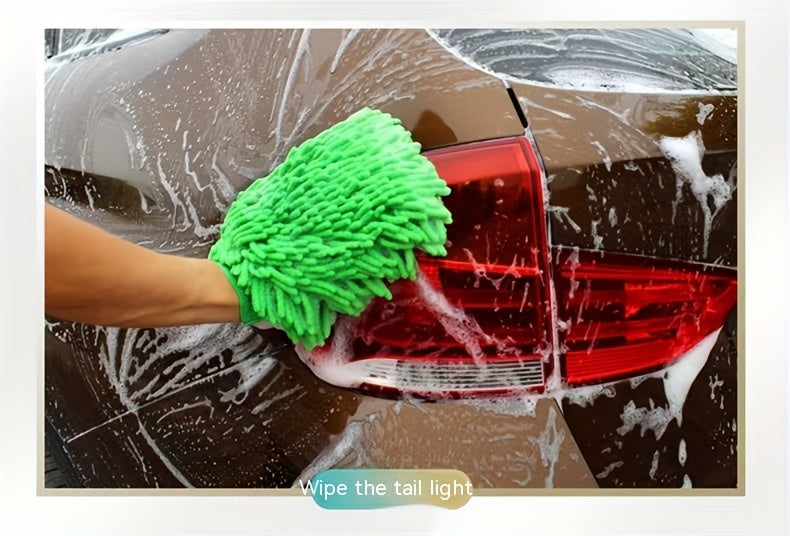 Thickened Chenille Car Wash Gloves