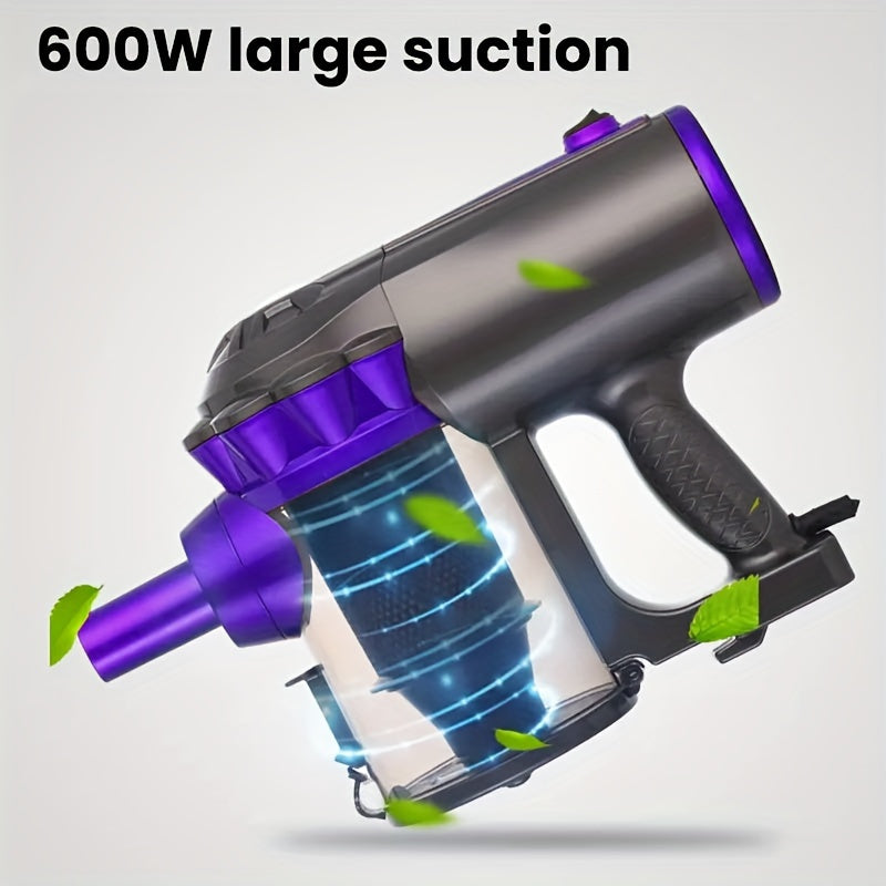 600W Powerful Handheld Vacuum Cleaner