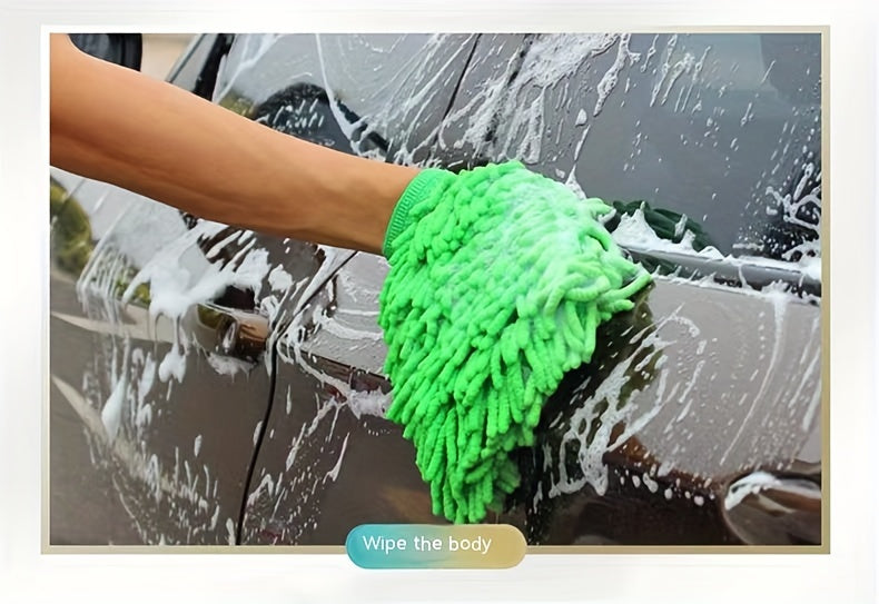 Thickened Chenille Car Wash Gloves