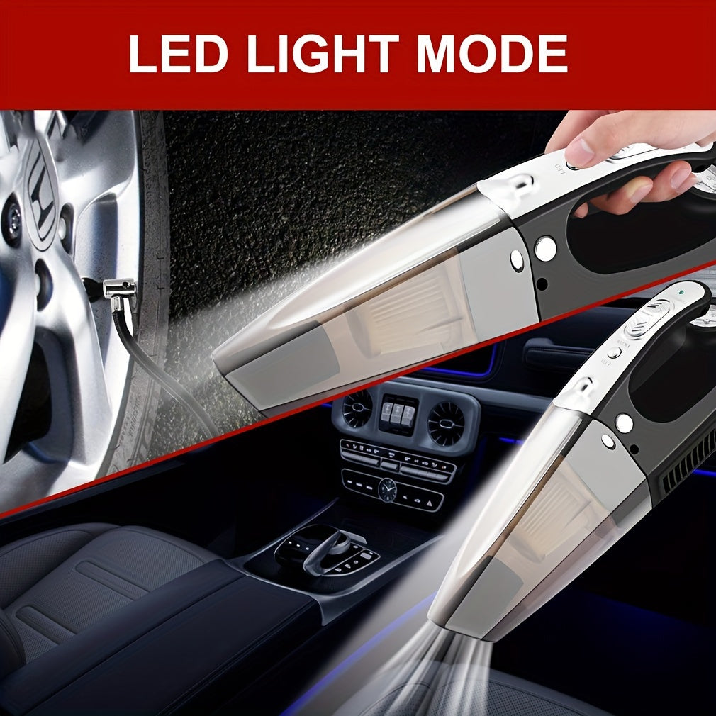 4-in-1 Multifunctional Car Vacuum Cleaner