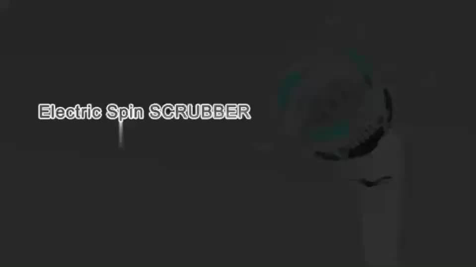 Electric Spin Scrubber With 7 Replaceable Brush Head