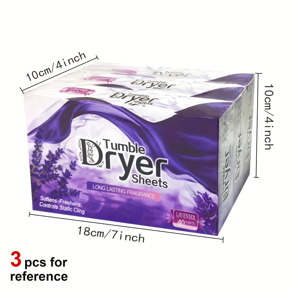 3box (Total 120sheets), Fabric Softener Dryer Sheets
