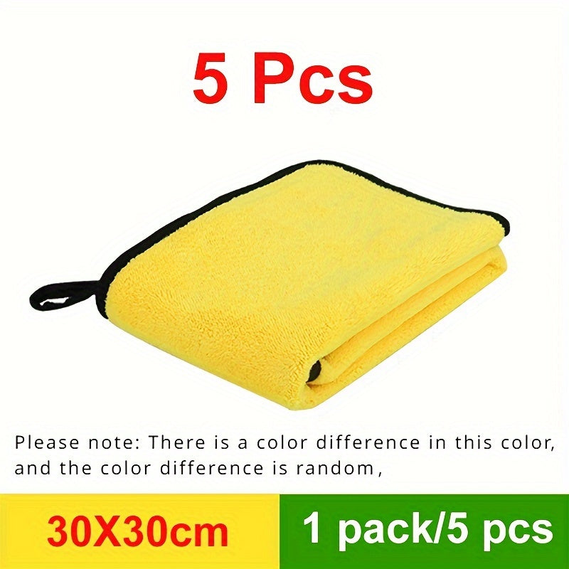 Extra Soft Microfiber Car Cleaning Towels - 3/5/10 Piece