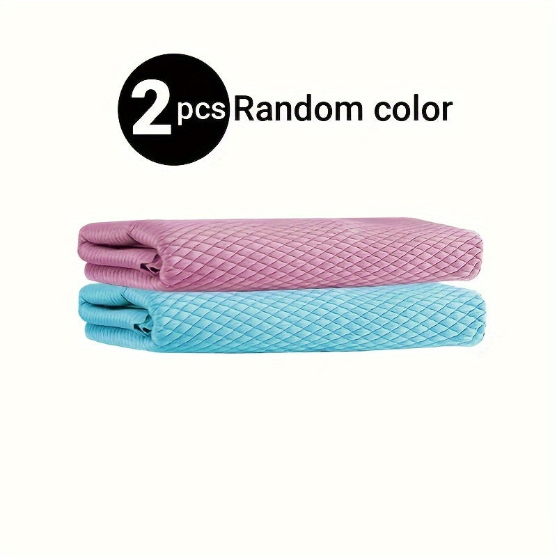 1/2/3/4/5pcs, Fish Scale Glass Wiping Cloth