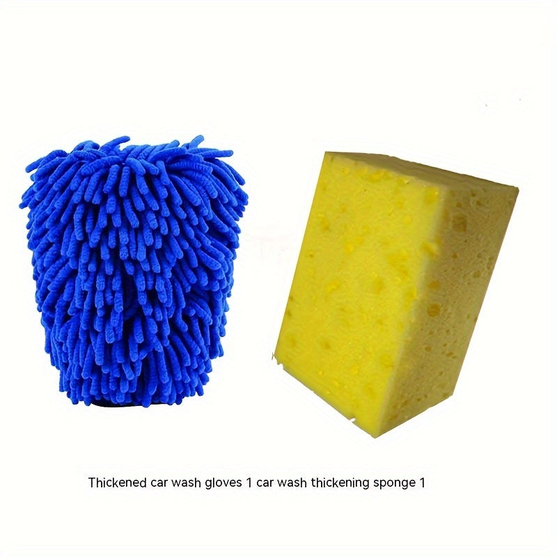 Thickened Chenille Car Wash Gloves