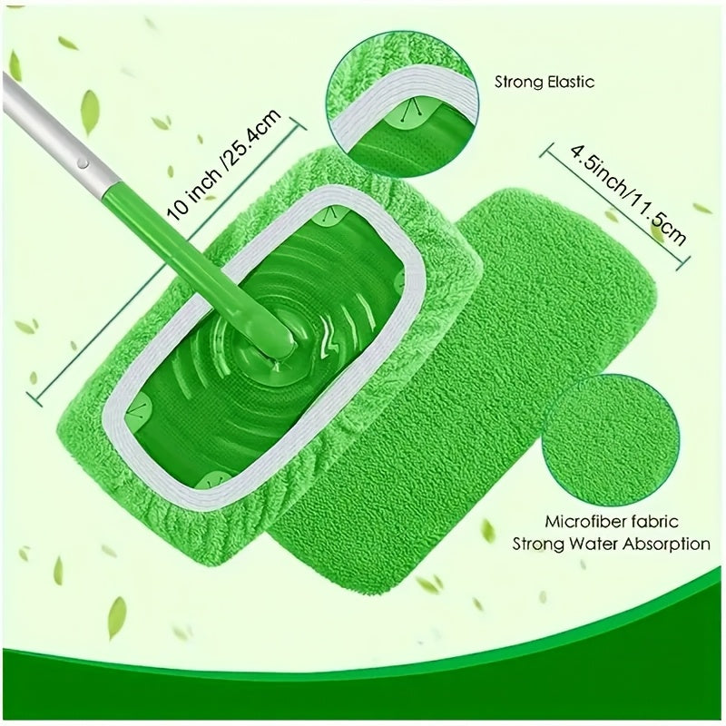 6pcs, Reusable Mop Replacement Pad