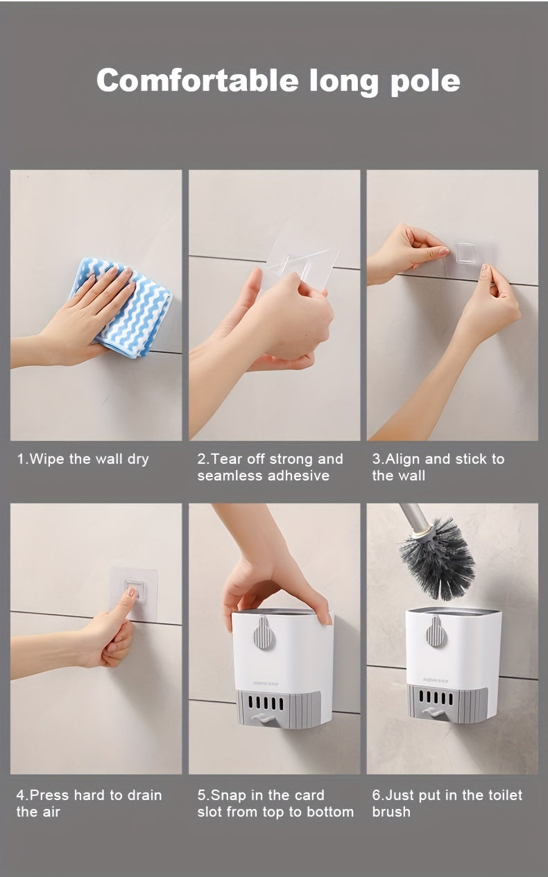 Toilet Brush With Holder Set