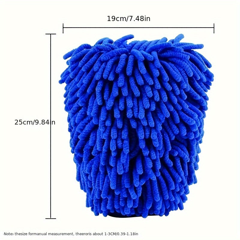 Thickened Chenille Car Wash Gloves