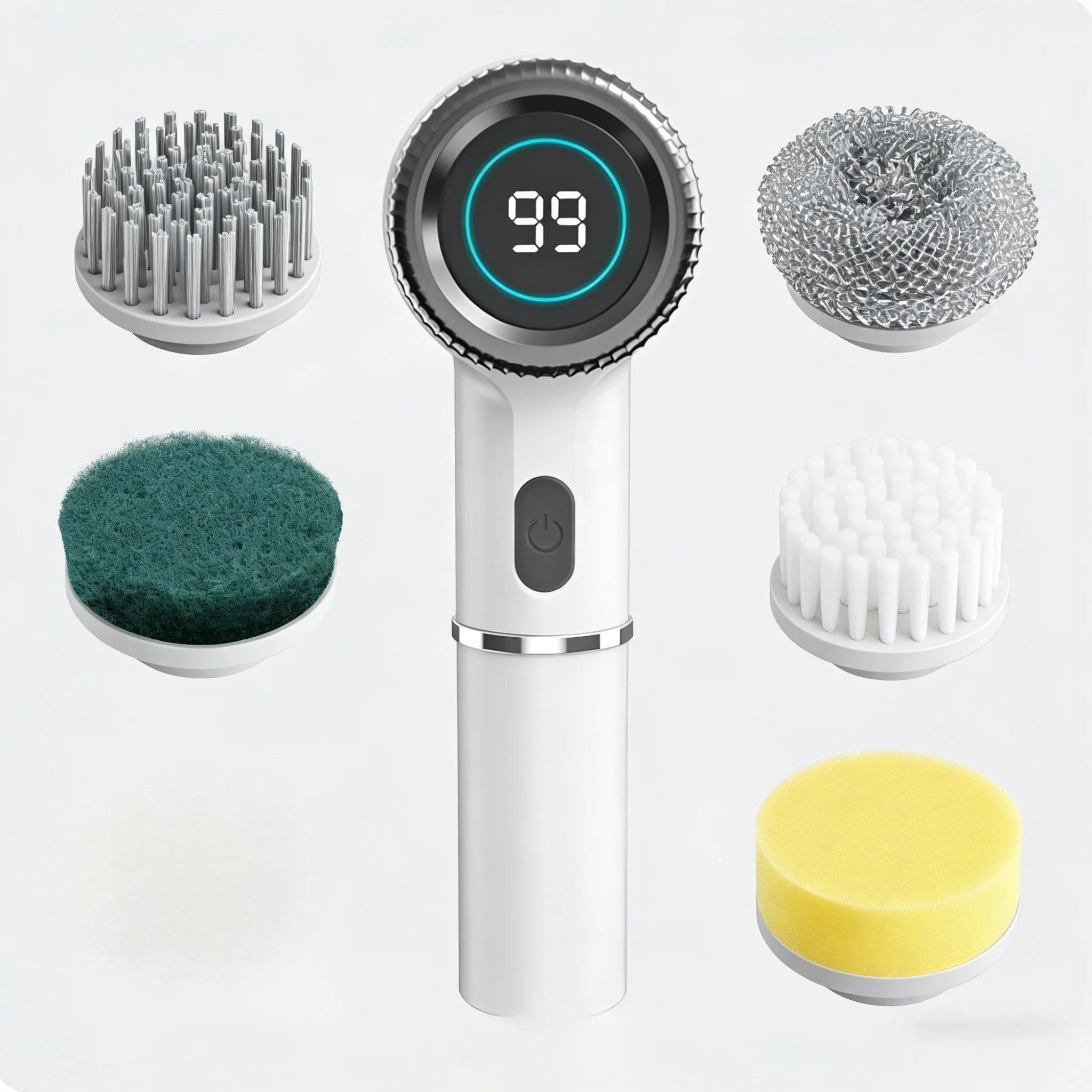 Multifunctional Electric Cleaning Brush Handheld Power Scrubber