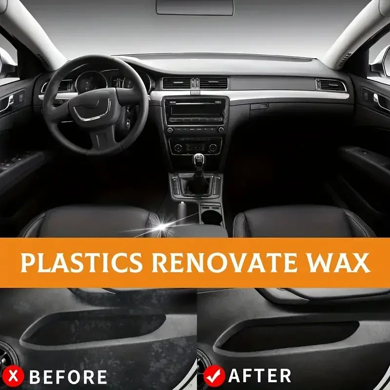 Car dashboard repair wax