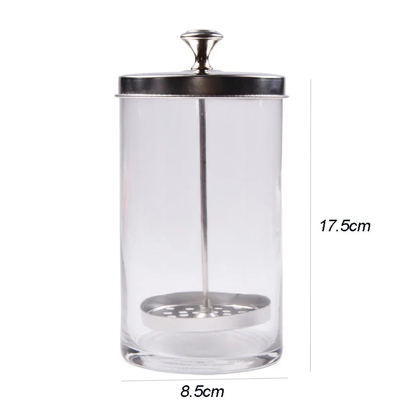 Barber Disinfectant Jar Comb Sterilization