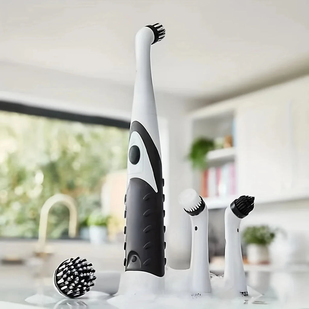 Cleaning Tool With 4 Brushes