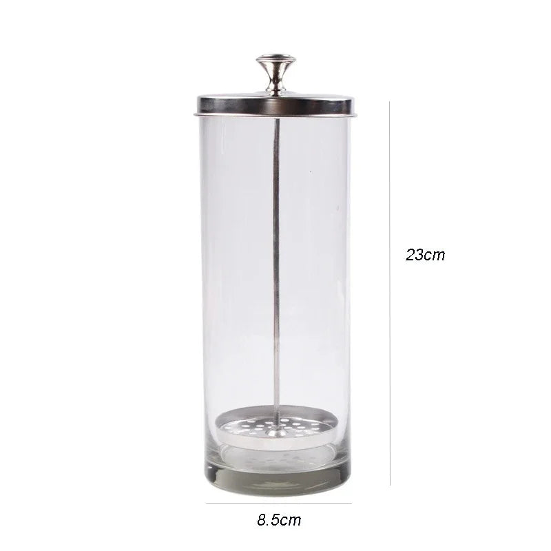 Barber Disinfectant Jar Comb Sterilization