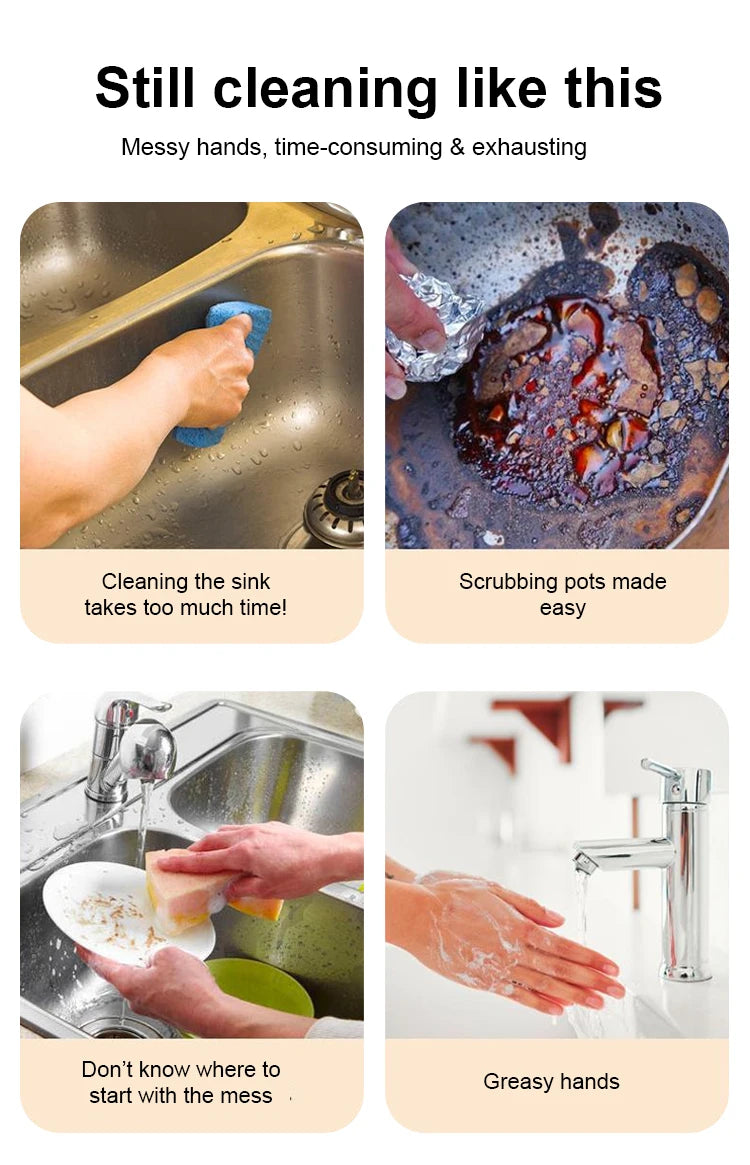 Multifunctional Electric Cleaning Brush Handheld Power Scrubber