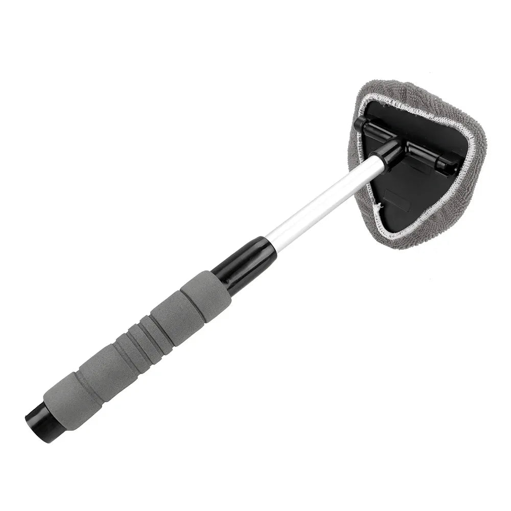 Car Windshield Cleaning Brush Microfiber Telescopic Window Glass Cleaner