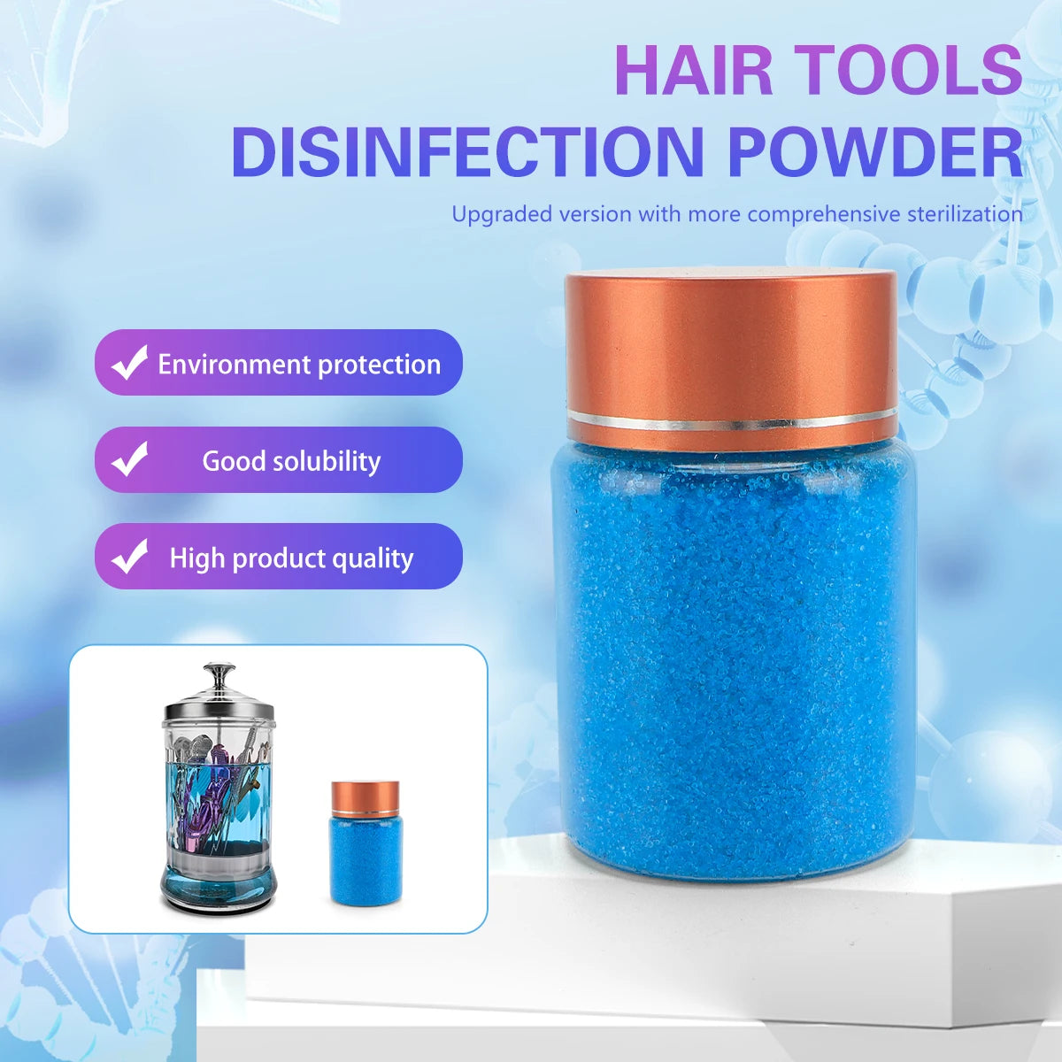 Professional Hairdressing Disinfection Powder