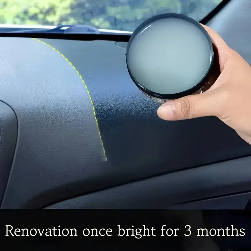 Car dashboard repair wax