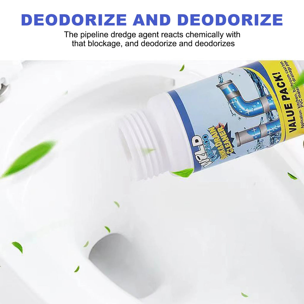 Powerful Sink and Drain Cleaner Powder Fast Acting