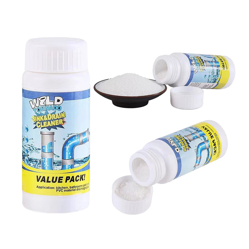 Powerful Sink and Drain Cleaner Powder Fast Acting