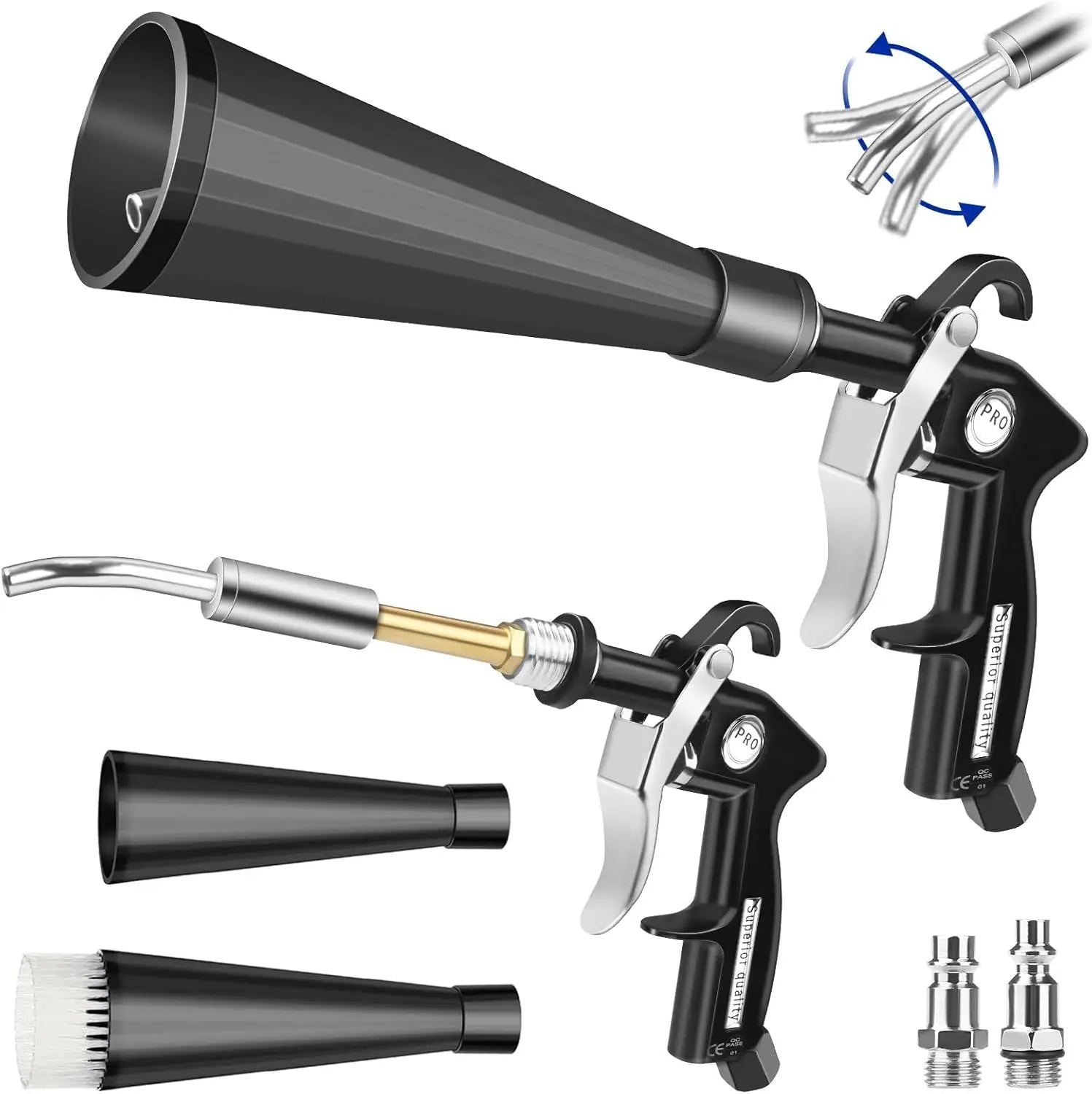 Tornado Cleaning Gun Air Blow Gun Detailing Dry Cleaning Gun