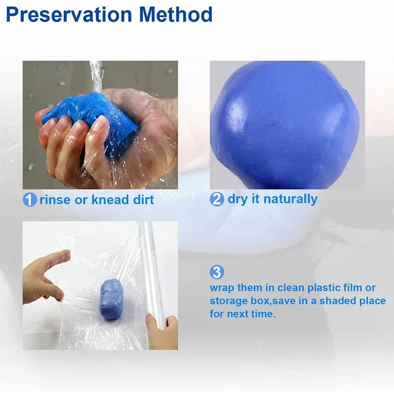 Car Cleaning Playdough Clay Cleaning Stick