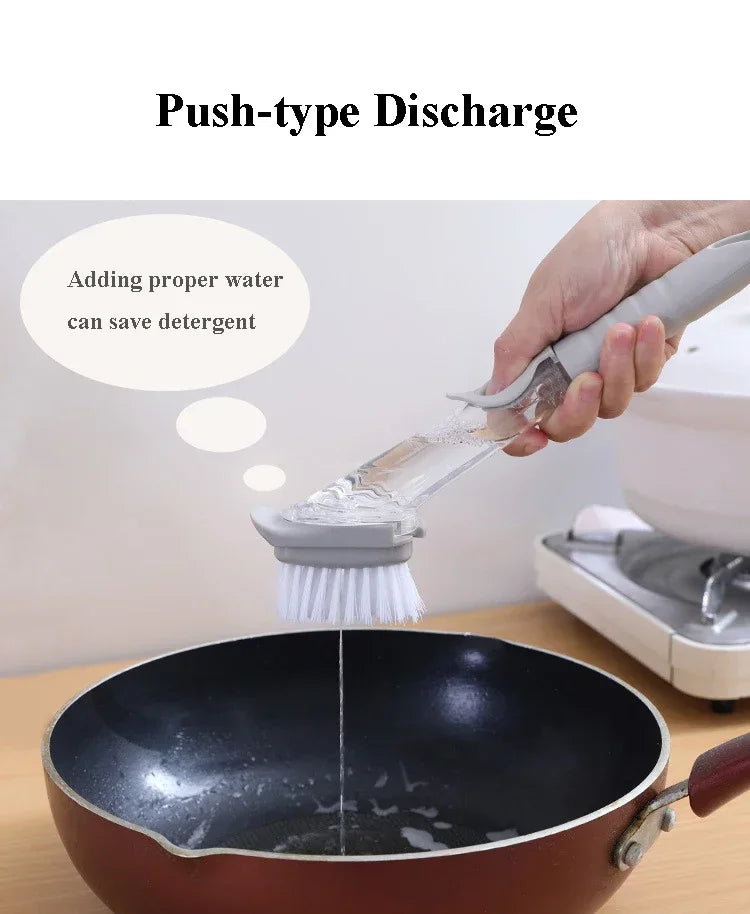Kitchen Cleaning Brush 2 In 1