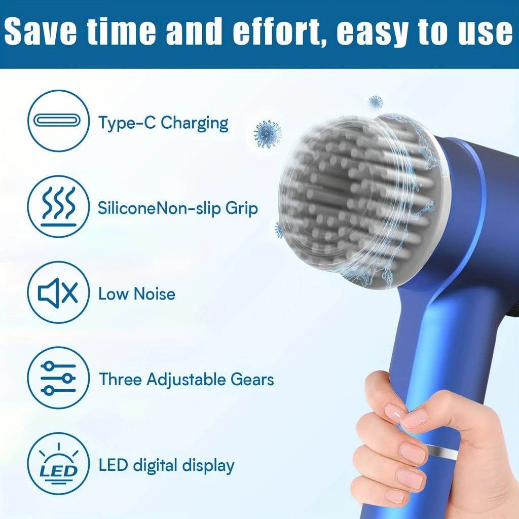 Multifunctional Electric Cleaning Brush Handheld Power Scrubber