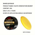 Car dashboard repair wax