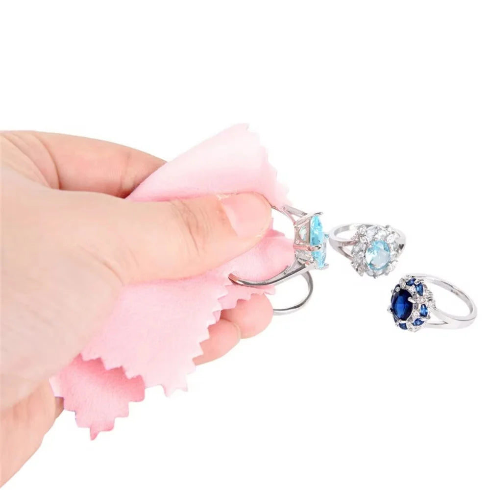 50pcs/pack Jewelry Cleaning Cloth