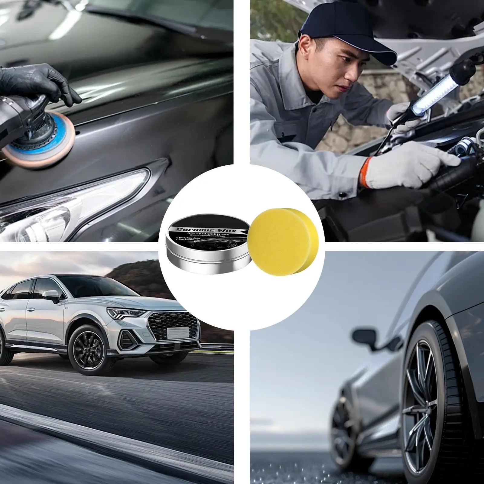 Ceramic Wax For Cars Paint Restorer Scratches Repair