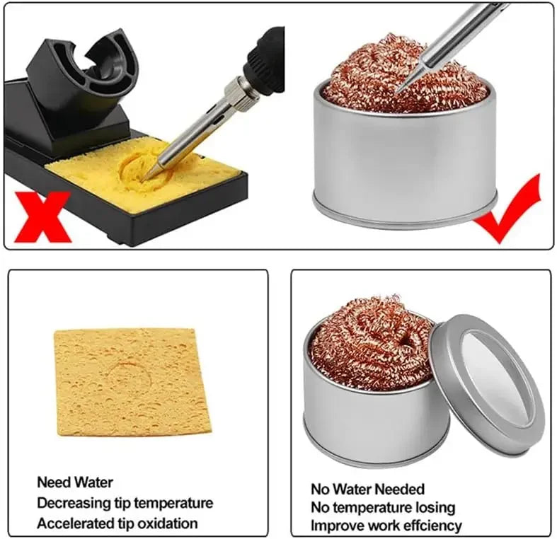 Desoldering Cleaning Ball Soldering Iron