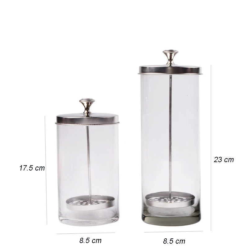 Barber Disinfectant Jar Comb Sterilization