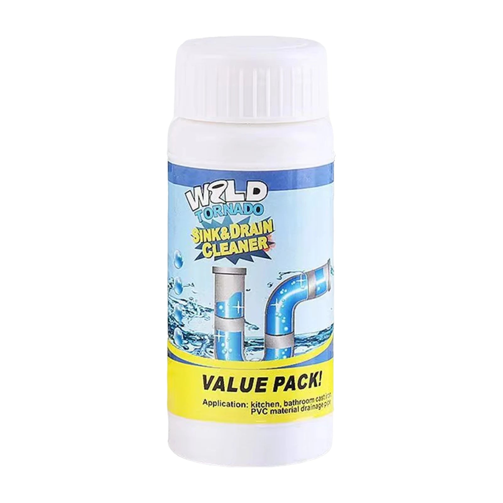Powerful Sink and Drain Cleaner Powder Fast Acting