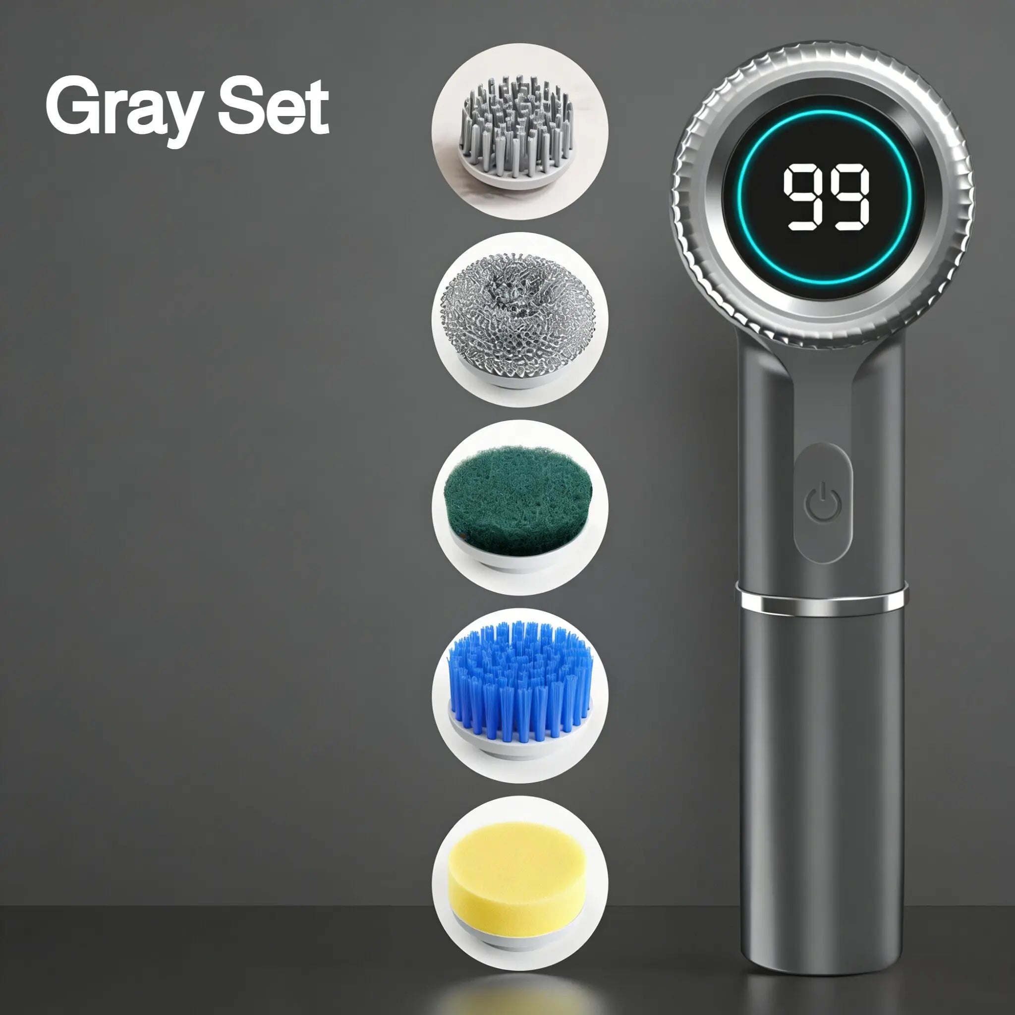 Multifunctional Electric Cleaning Brush Handheld Power Scrubber
