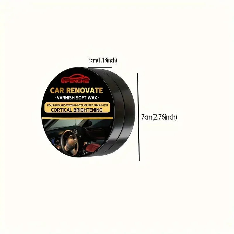 Car dashboard repair wax
